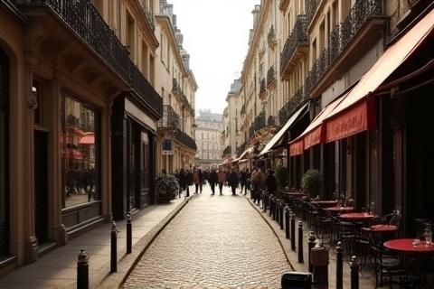Image of a charming Parisian street scene