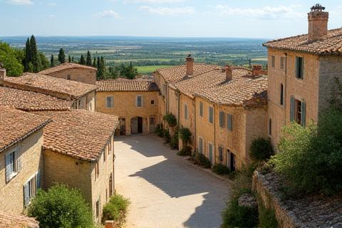 Image of a picturesque village in Provence